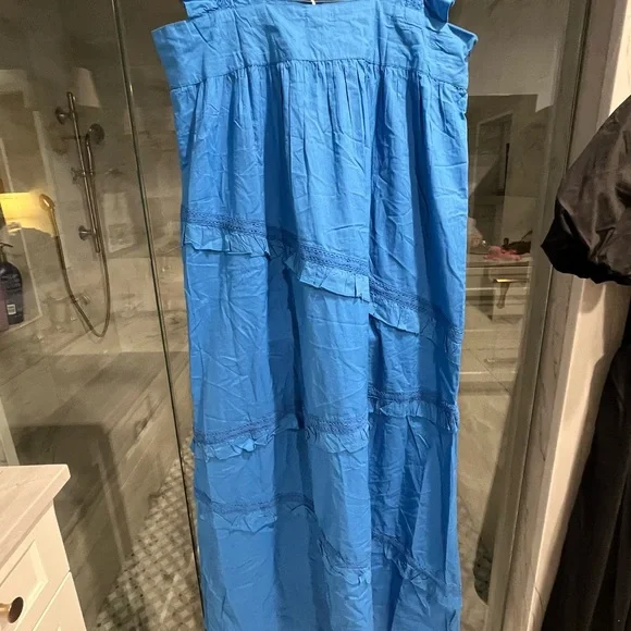 Sunshine Tienda NWT Blue Olla Dress - Picture 5 of 5